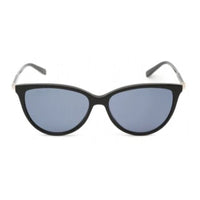 Salvatore Ferragamo Salvatore Ferragamo Sunglasses Cat Eye Full Rim, Black Frame and Blue Lens SF2870S001