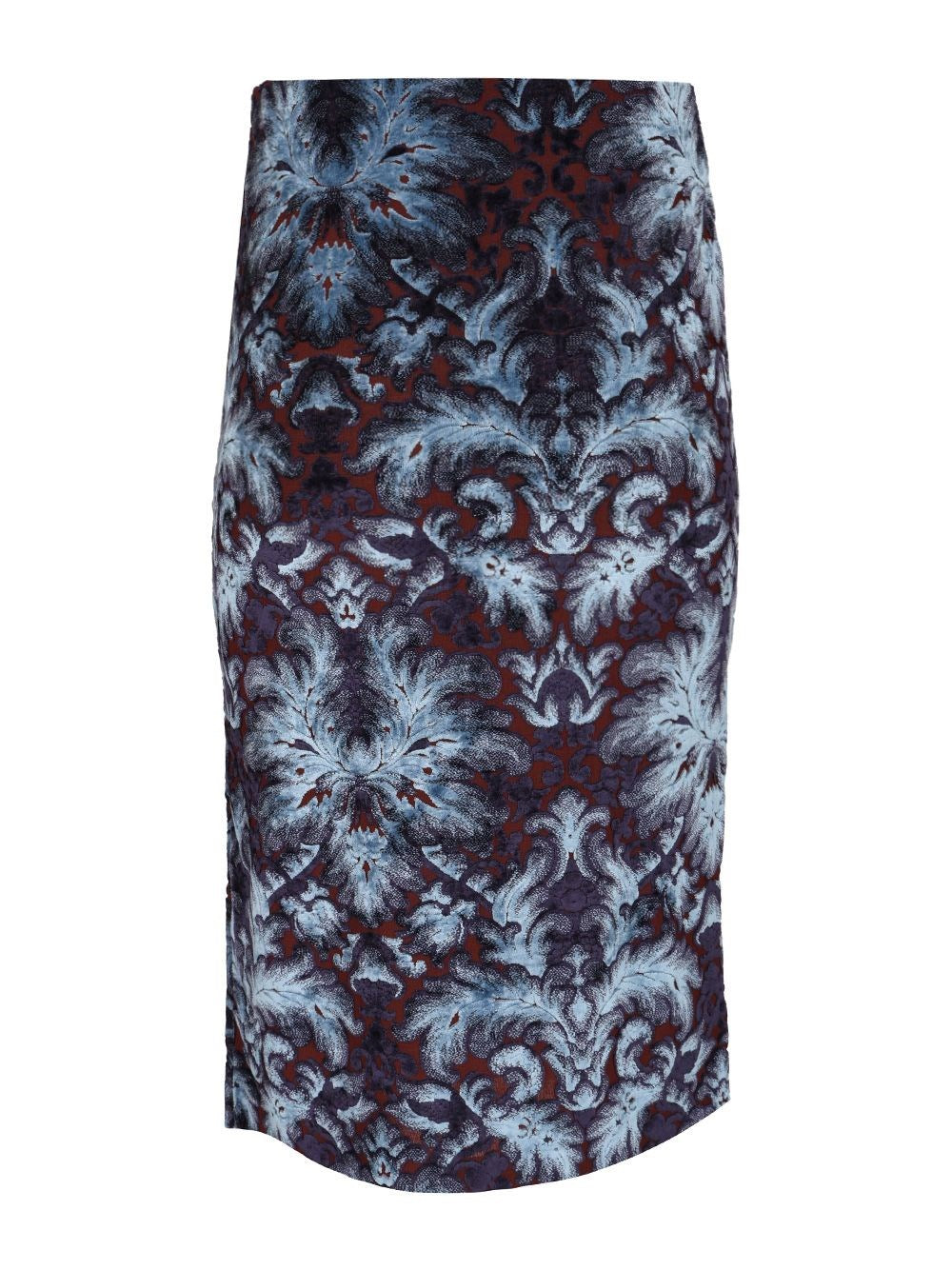 Etro Women Midi Skirt With Paisley Flower Print