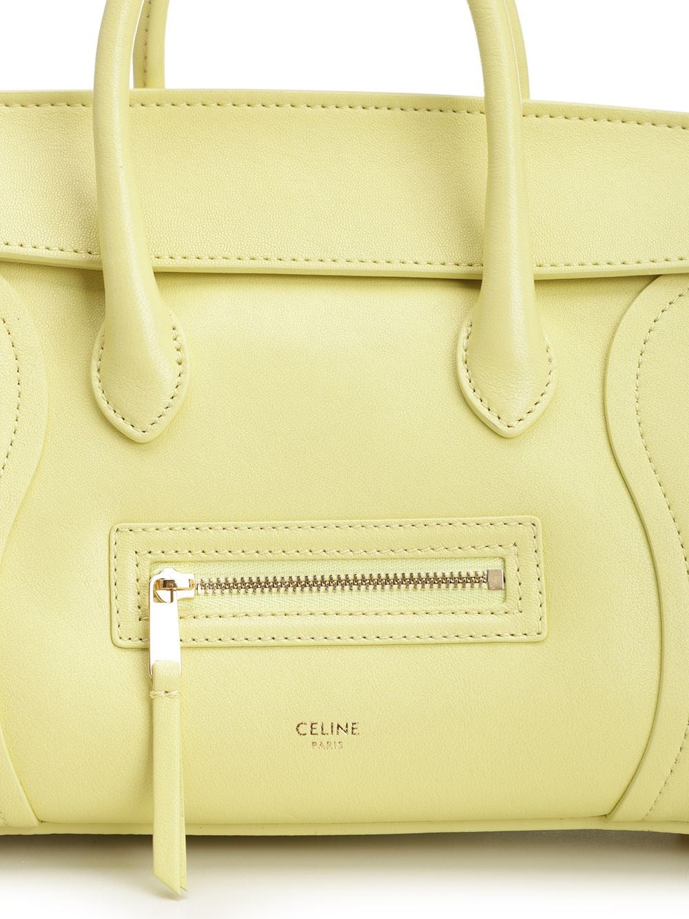 Celine Women Small New Luggage In Soft Shiny Lambskin