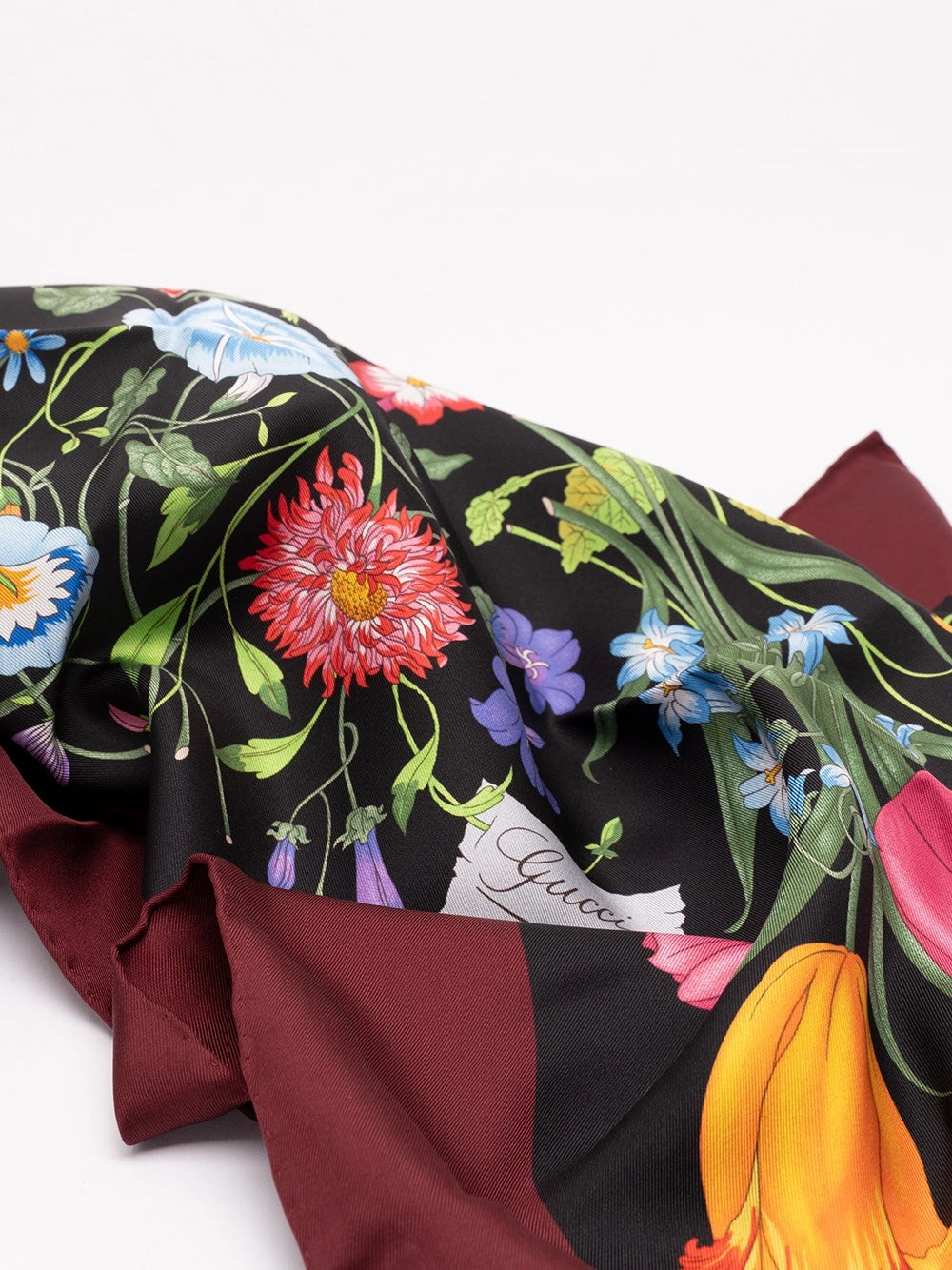 Gucci Women Printed Silk Foulard