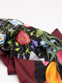 Gucci Women Printed Silk Foulard