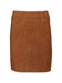 Rotate Women Suede Mini Skirt