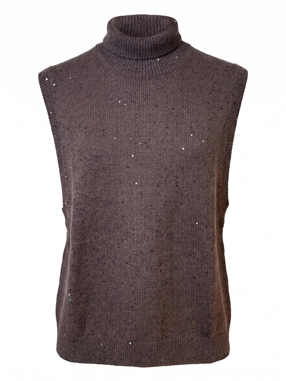 Brunello cucinelli Brunello Cucinelli Women Turtleneck Sweater Vest