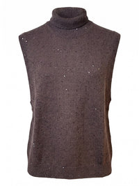 Brunello cucinelli Brunello Cucinelli Women Turtleneck Sweater Vest