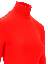 Celine Celine Women Stretch Cotton Jersey Turtleneck