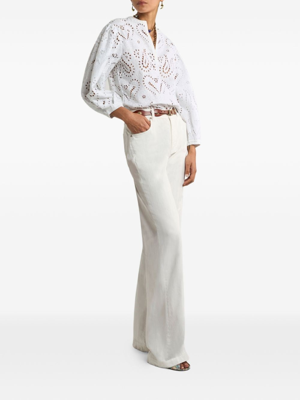 Etro Women White Jeans
