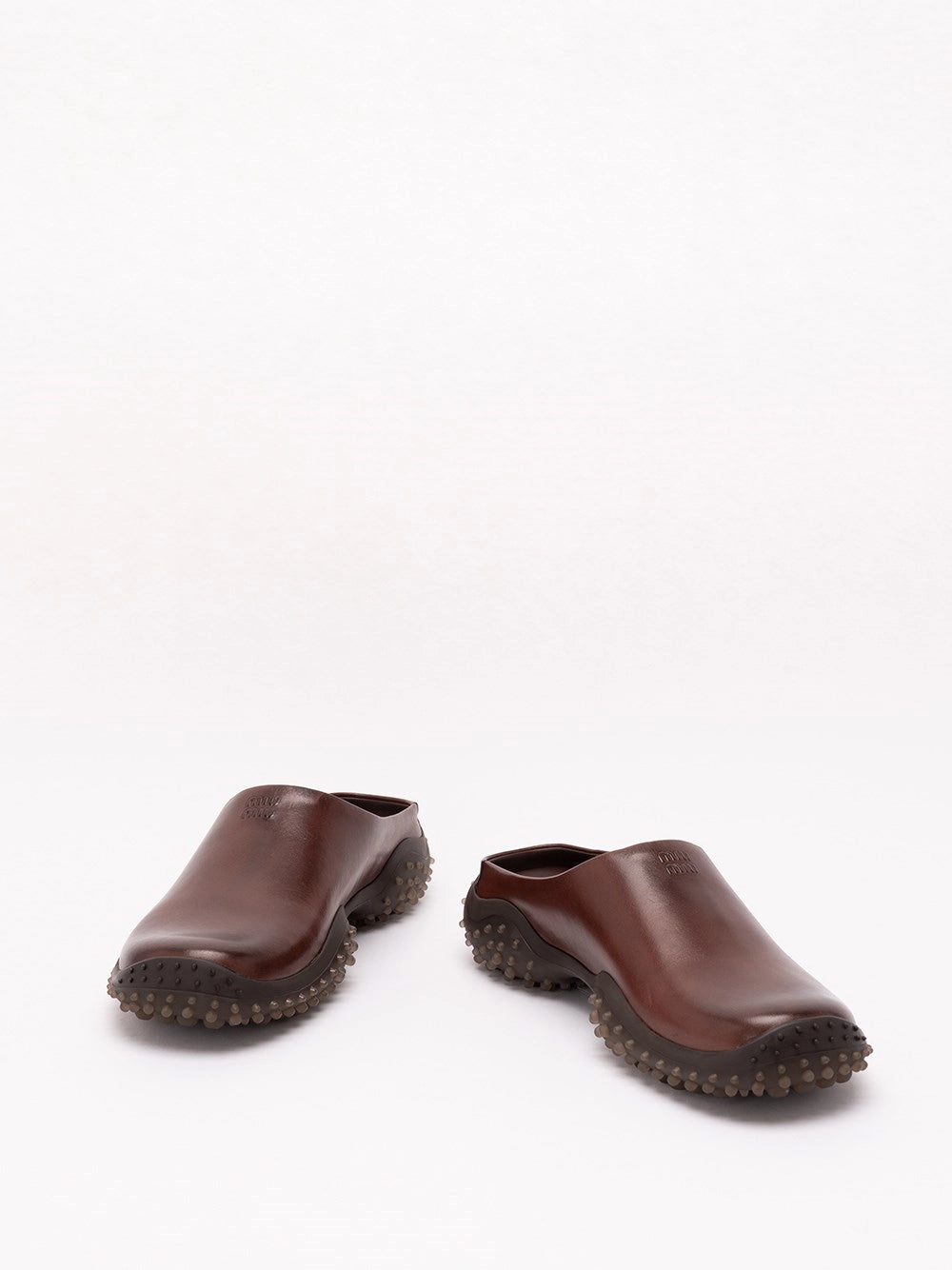 Miu Miu Women Leather Slides