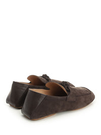 Bottega Veneta Bottega Veneta Men "Daddy" Suede Moccasins