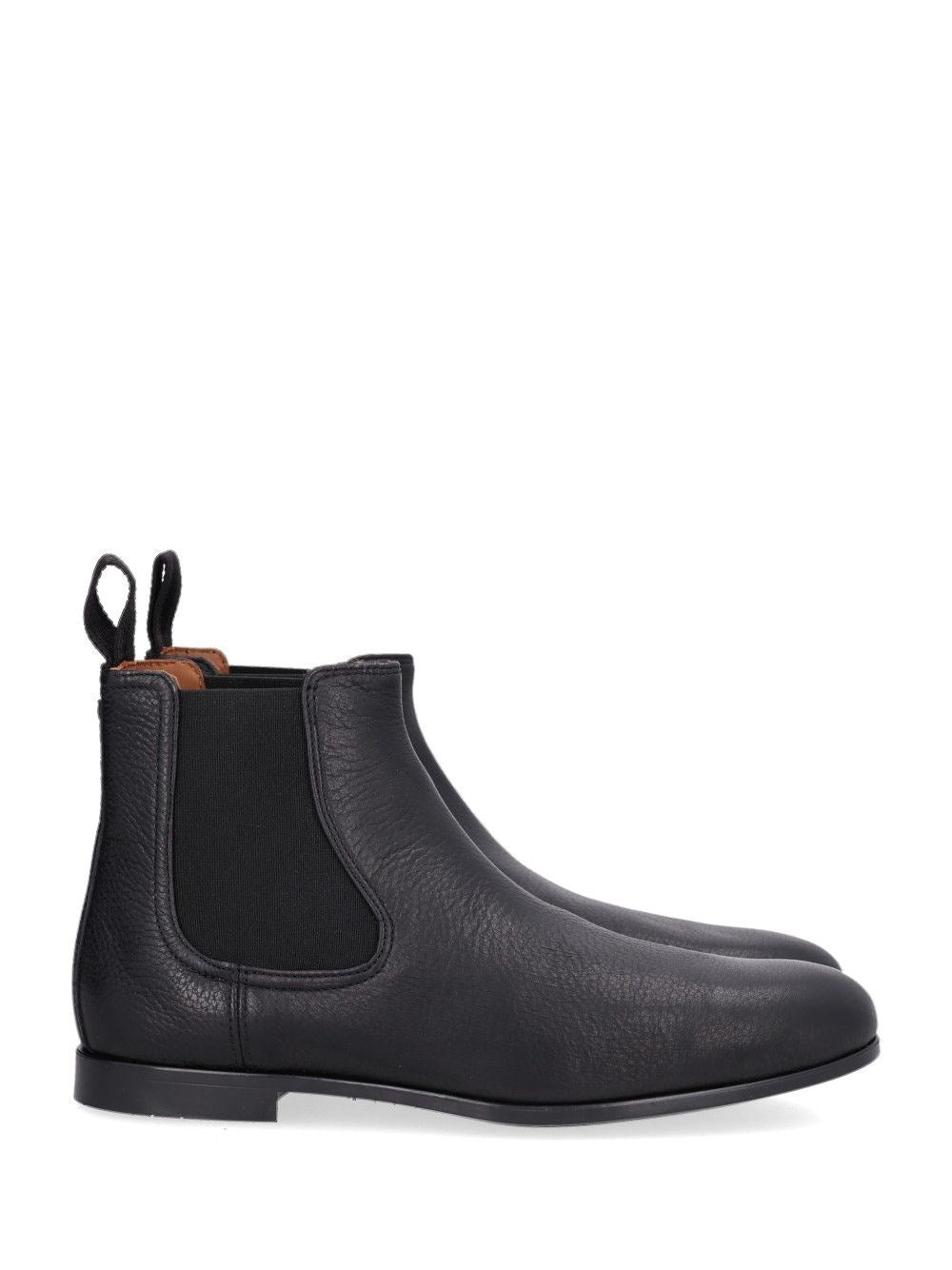 Ferragamo Ferragamo Men Deerskin Chelsea Boots