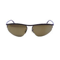 Bottega Veneta Sunglasses Cat Eye Semi Rim, Brown Frame and Bronze Lens BV1091S003