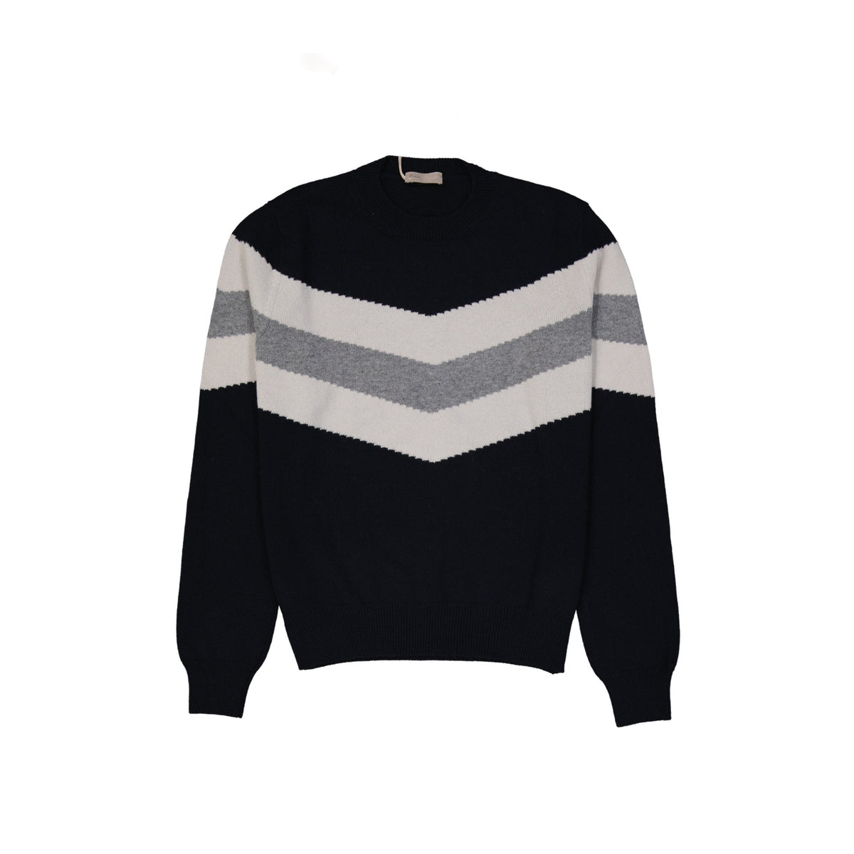 Herno Zigzag-Stripe Sweater Men