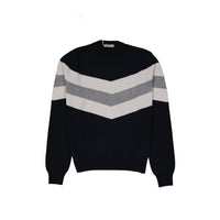 Herno Zigzag-Stripe Sweater Men