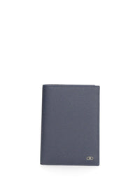 Ferragamo Ferragamo Men Gancini Compact Wallet