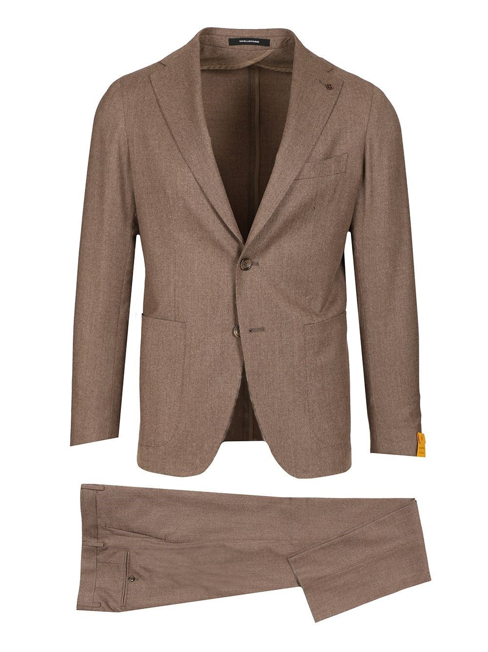 Tagliatore Men Wool And Silk Suit