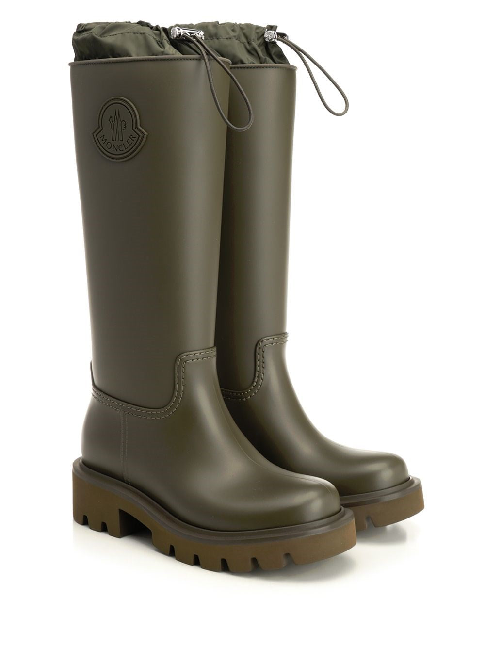 Moncler Women Kickstream High Rain Boots