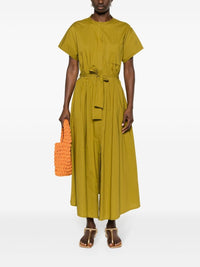 Forte_Forte Women Green Cotton Shirtdress