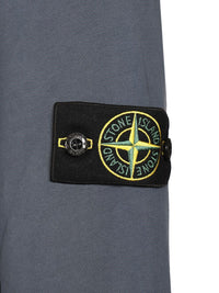 Stone Island Stone Island Men Organic Cotton Sweatshirt With Short Zip