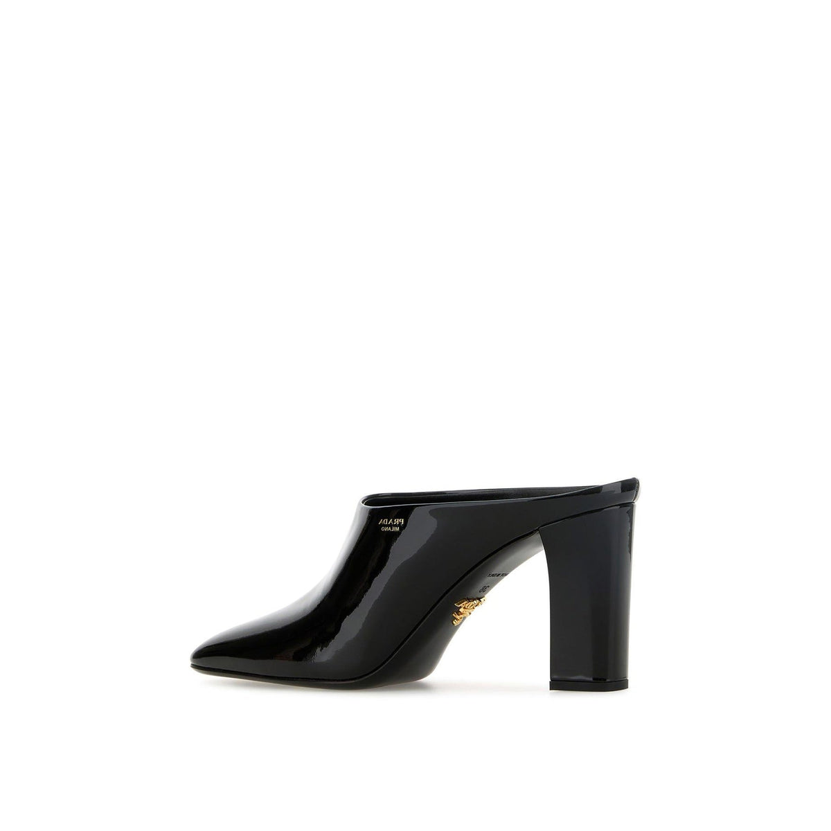 Prada Prada Leather Mules 85Mm Women