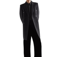 Saint Laurent Saint Laurent Double-Breasted Wool Coat Men