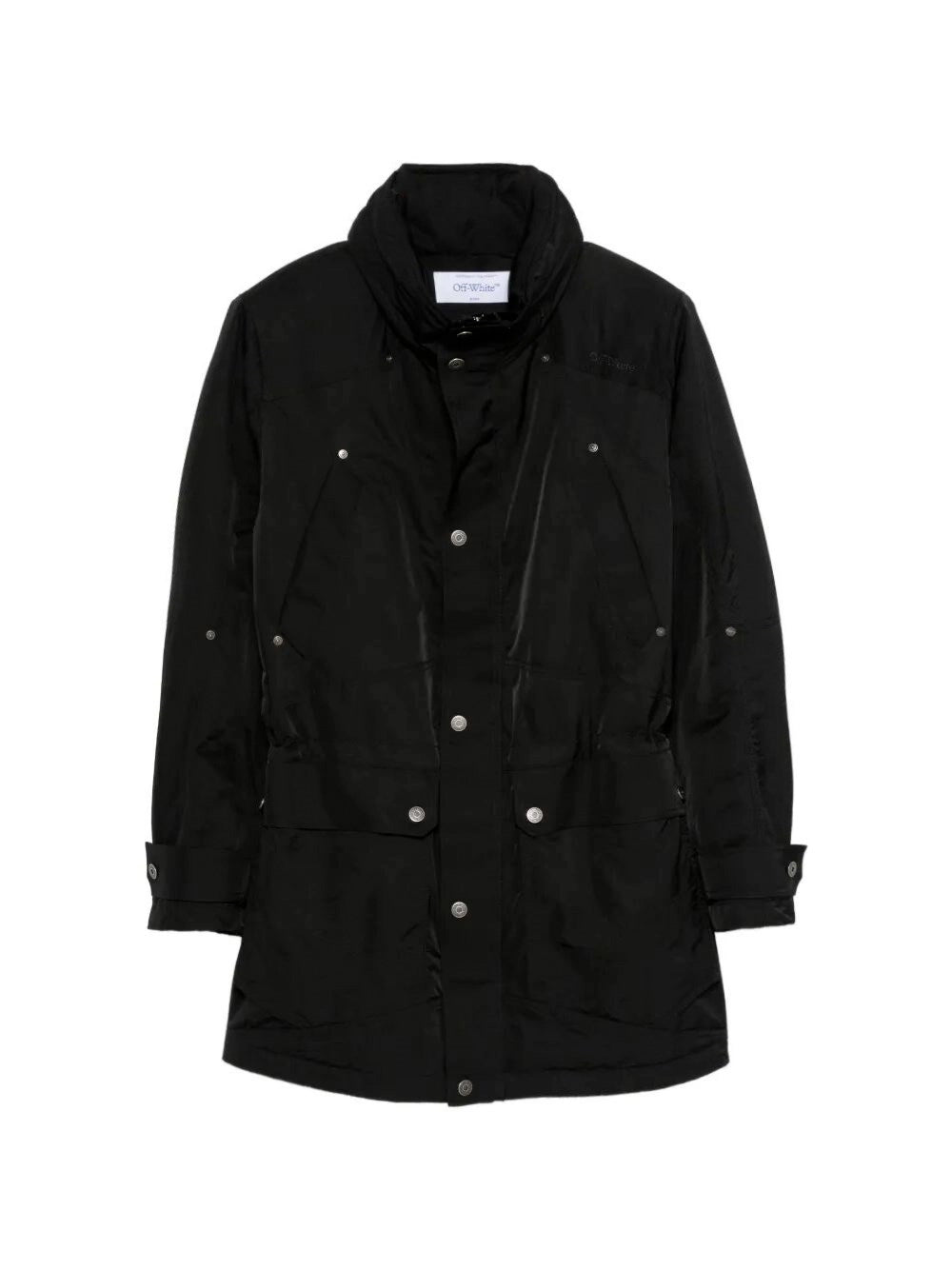 Off White Men `Racing Staff` Sporty Parka