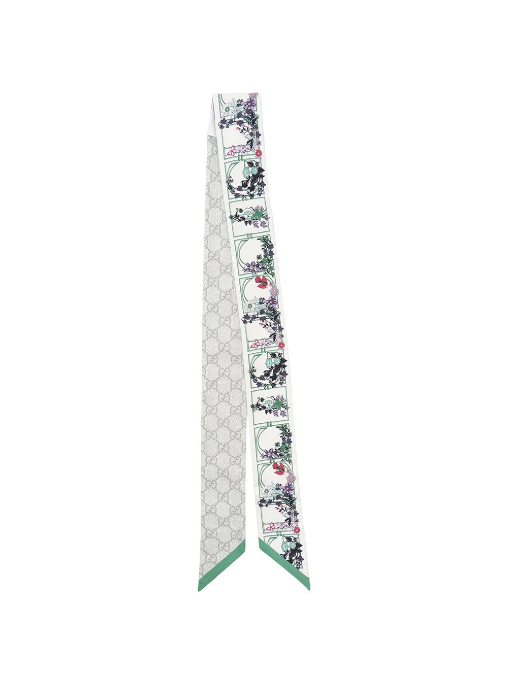 Gucci Women Printed Gg Silk Twill Jaquard Ribbon