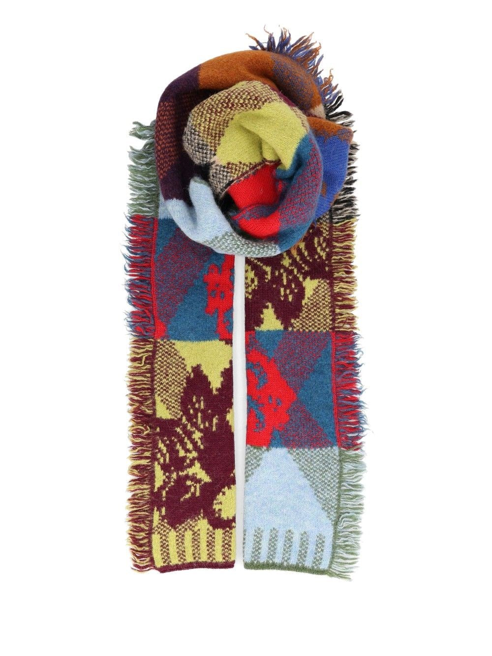 Dries Van Noten Dries Van Noten Men Long Wool And Alpaca Scarf