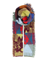 Dries Van Noten Dries Van Noten Men Long Wool And Alpaca Scarf