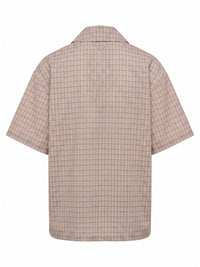 Prada Women Madras Print Shirt