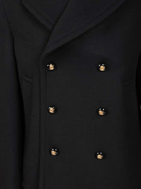 Valentino Garavani Men Wool Pea Coat