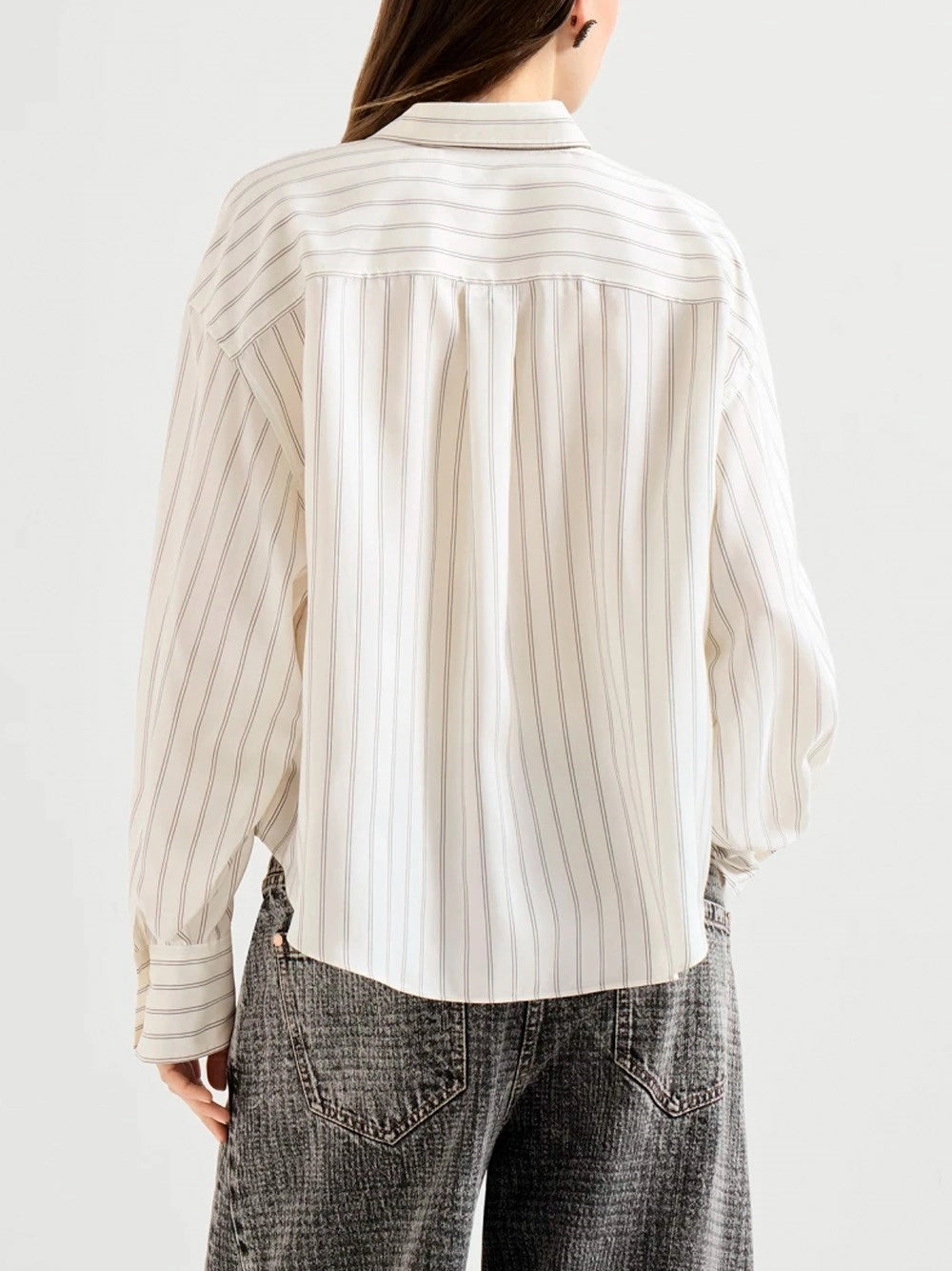 Brunello cucinelli Brunello Cucinelli Women Silk Poplin Shirt