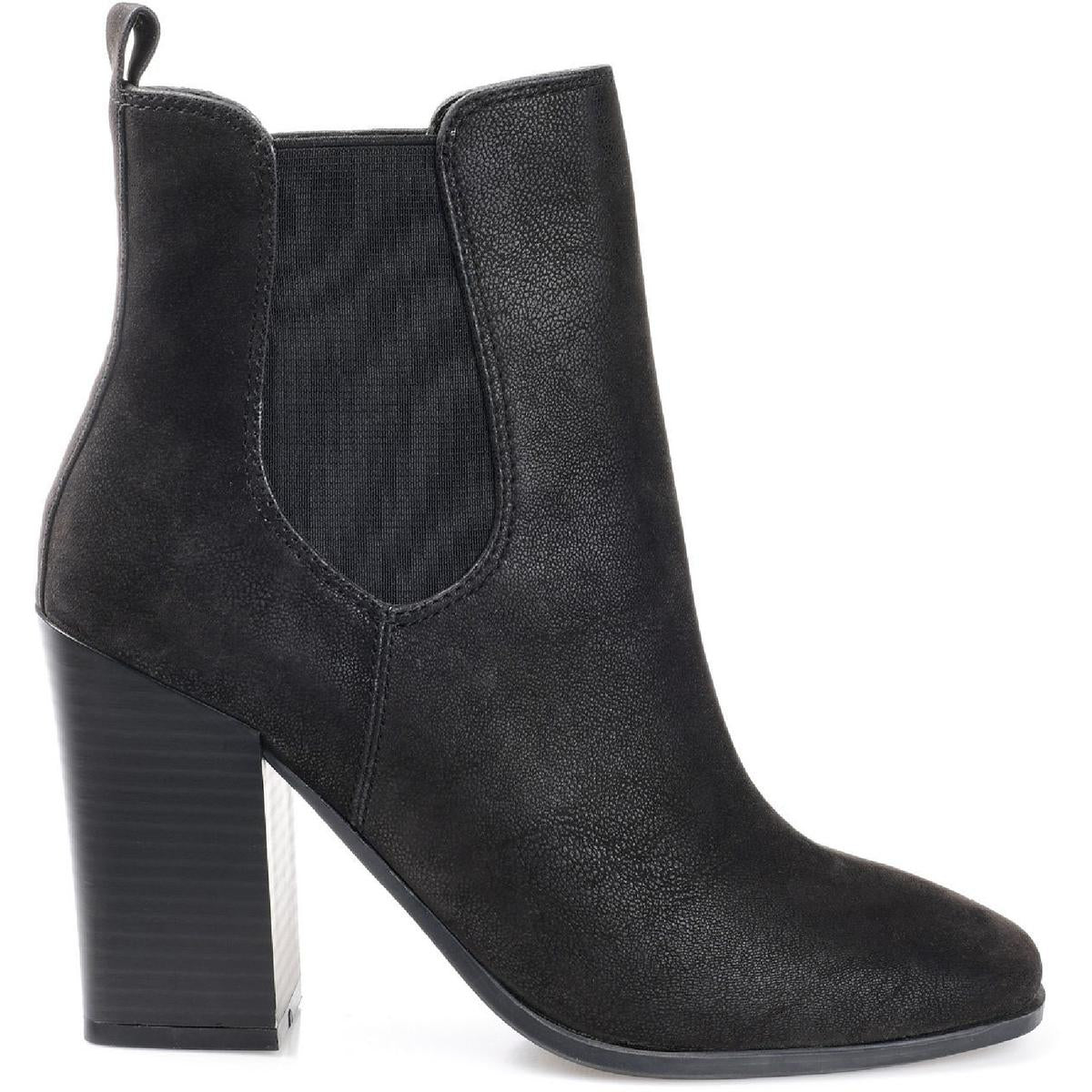 Maxxie Womens Laceless Almond Toe Ankle Boots