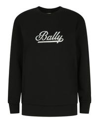 Bally Bally Womens Script Logo Crewneck Sweatshirt