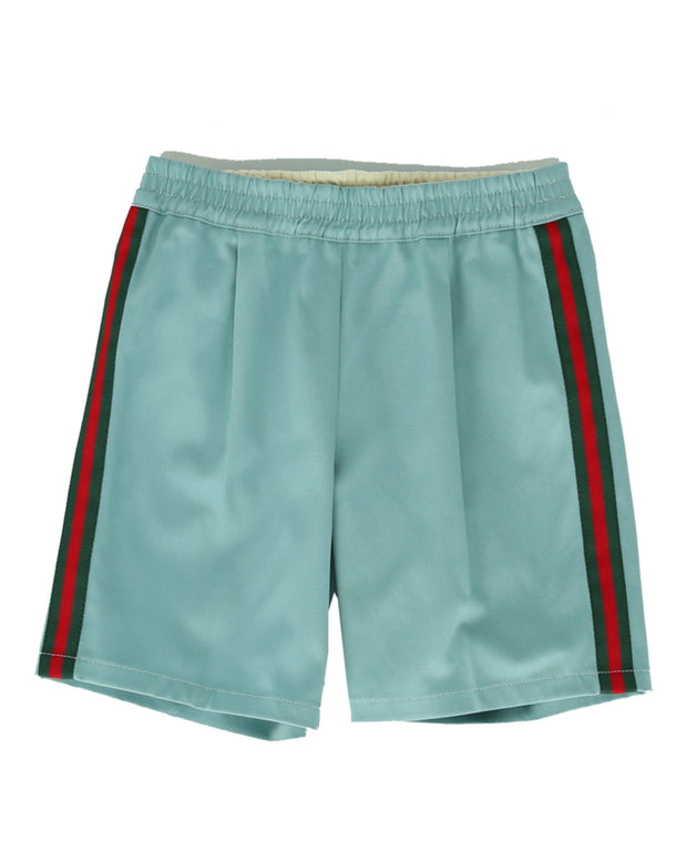 Gucci Unisex-Child Stretch Gabardine Shorts