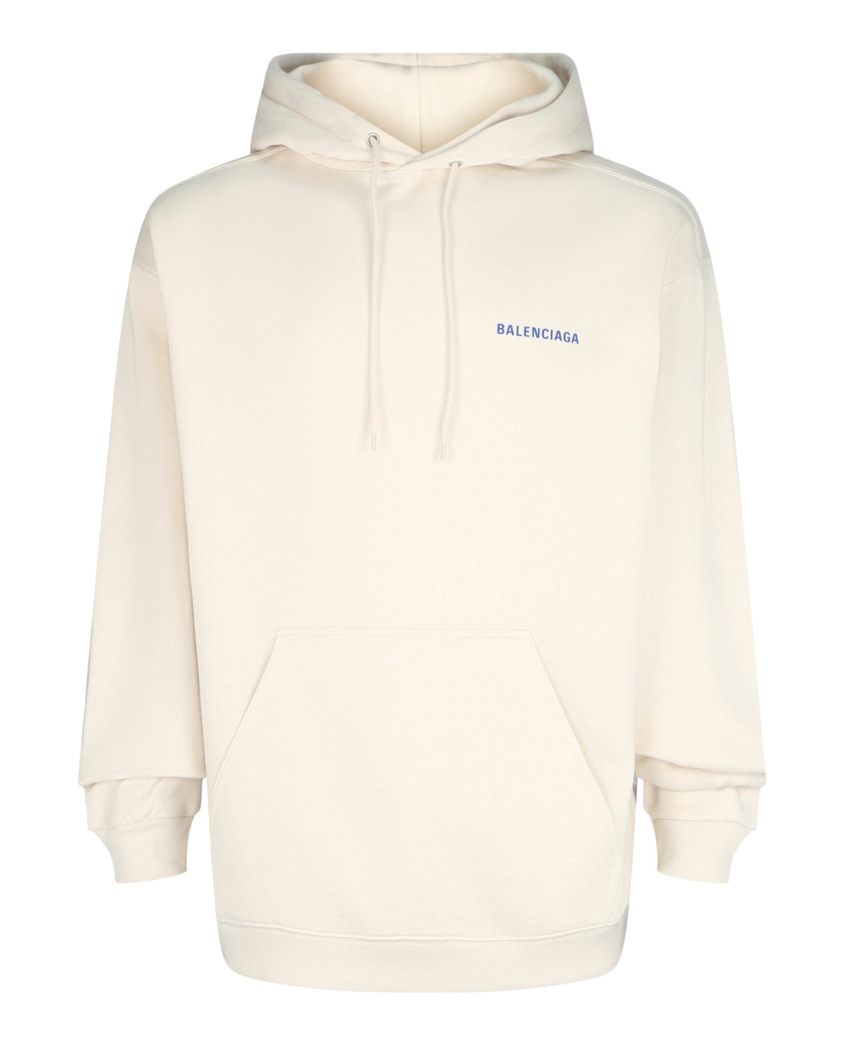 Balenciaga Balenciaga Mens Logo Medium Fit Hoodie