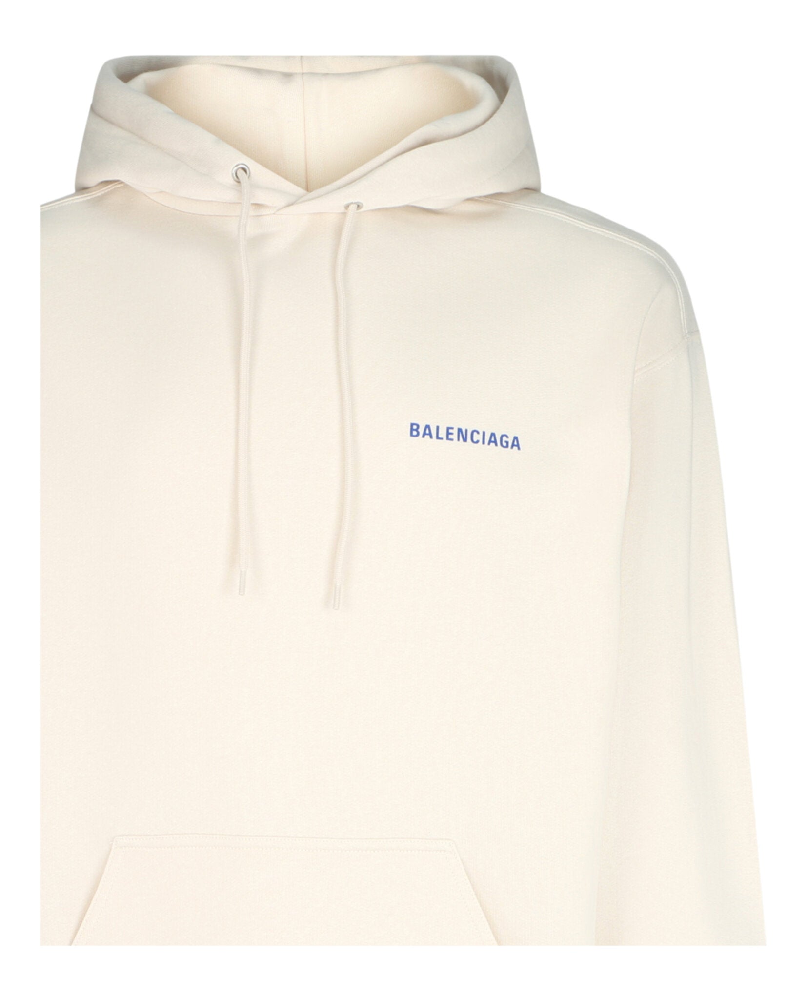 Balenciaga Balenciaga Mens Logo Medium Fit Hoodie
