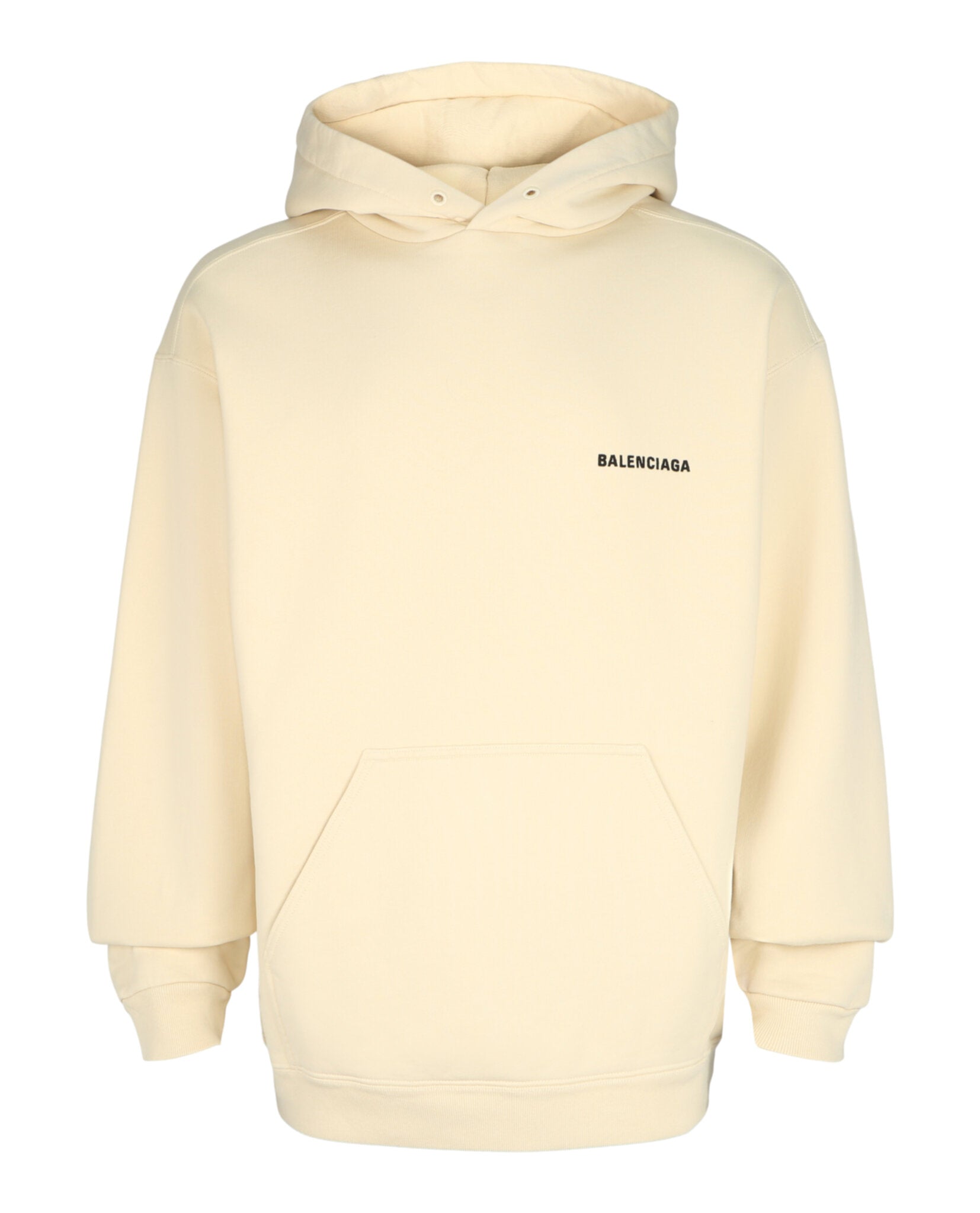 Balenciaga Balenciaga Mens Embroidered Logo Hoodie