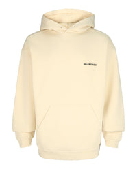 Balenciaga Balenciaga Mens Embroidered Logo Hoodie