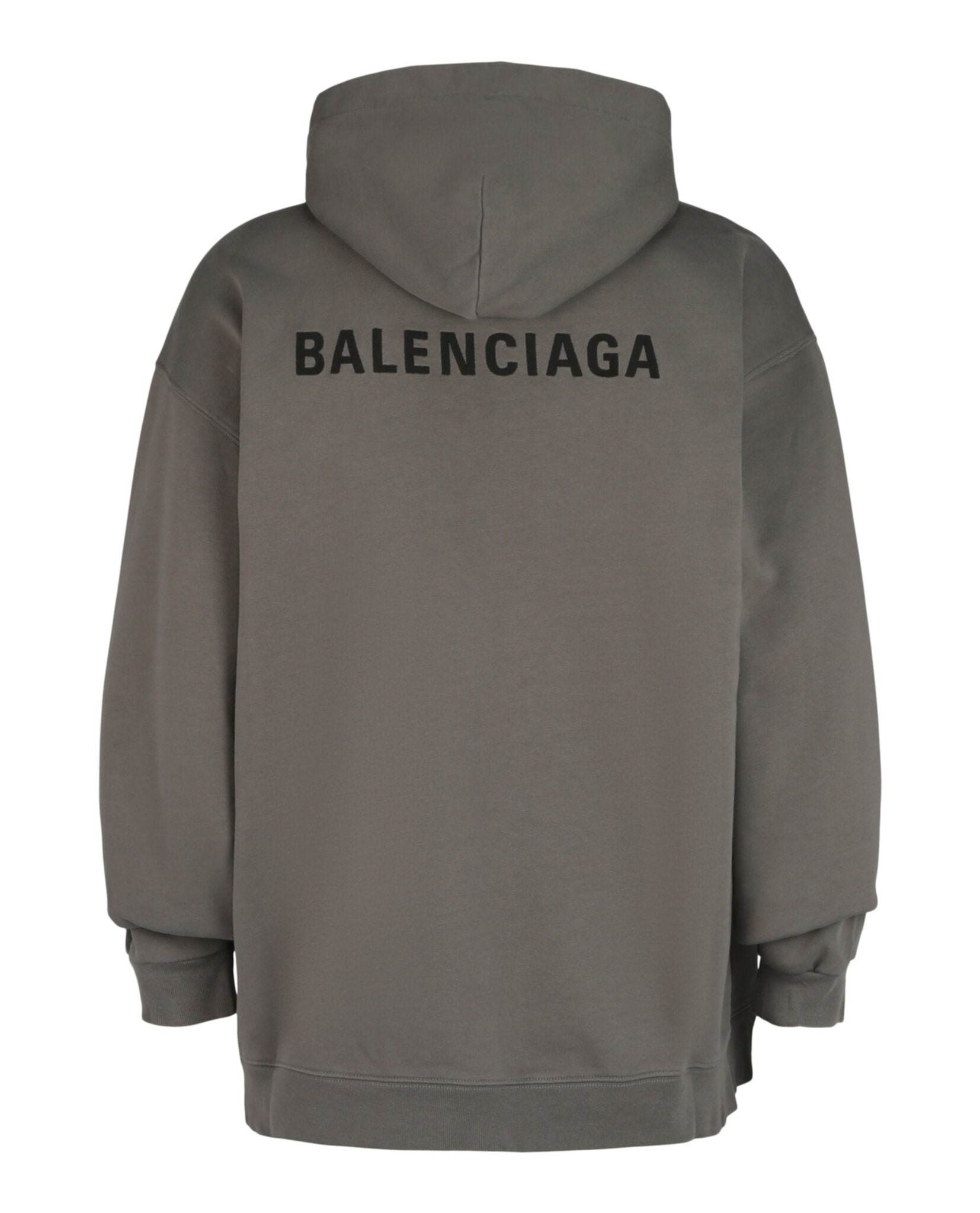 Balenciaga Balenciaga Mens Embroidered Logo Medium Fit Hoodie