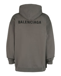 Balenciaga Balenciaga Mens Embroidered Logo Medium Fit Hoodie