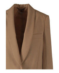 Stella McCartney Womens Allison Wool Blazer