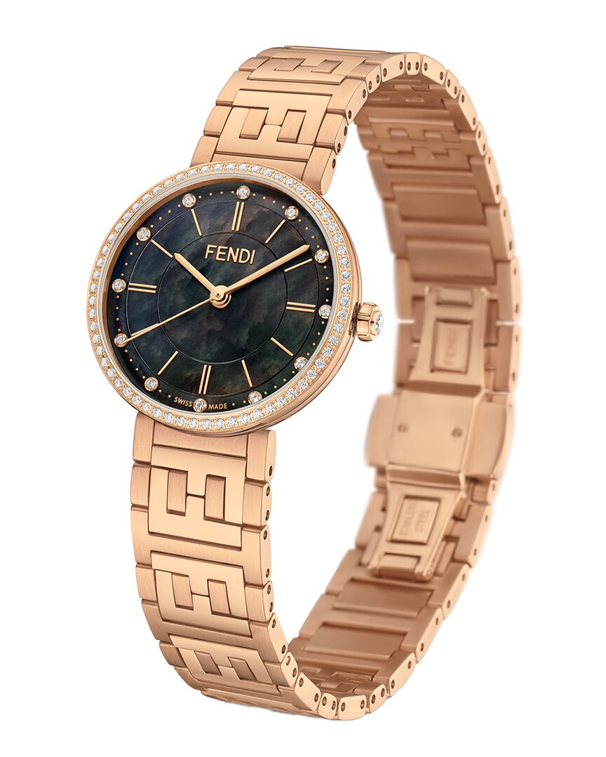 Fendi Women's Diamond Watch No Color