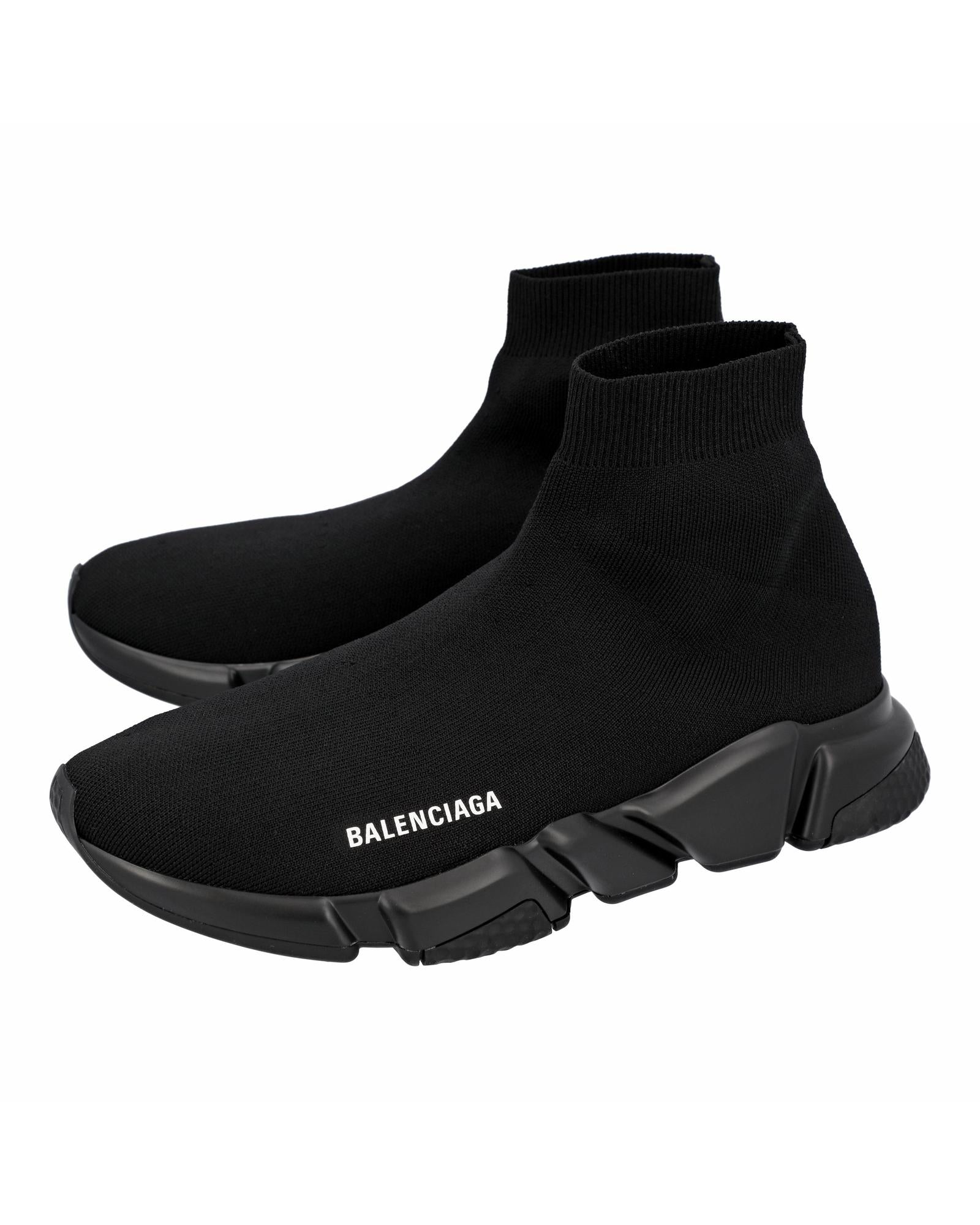 Balenciaga Speed Trainer Sock Sneaker Men Black | Black