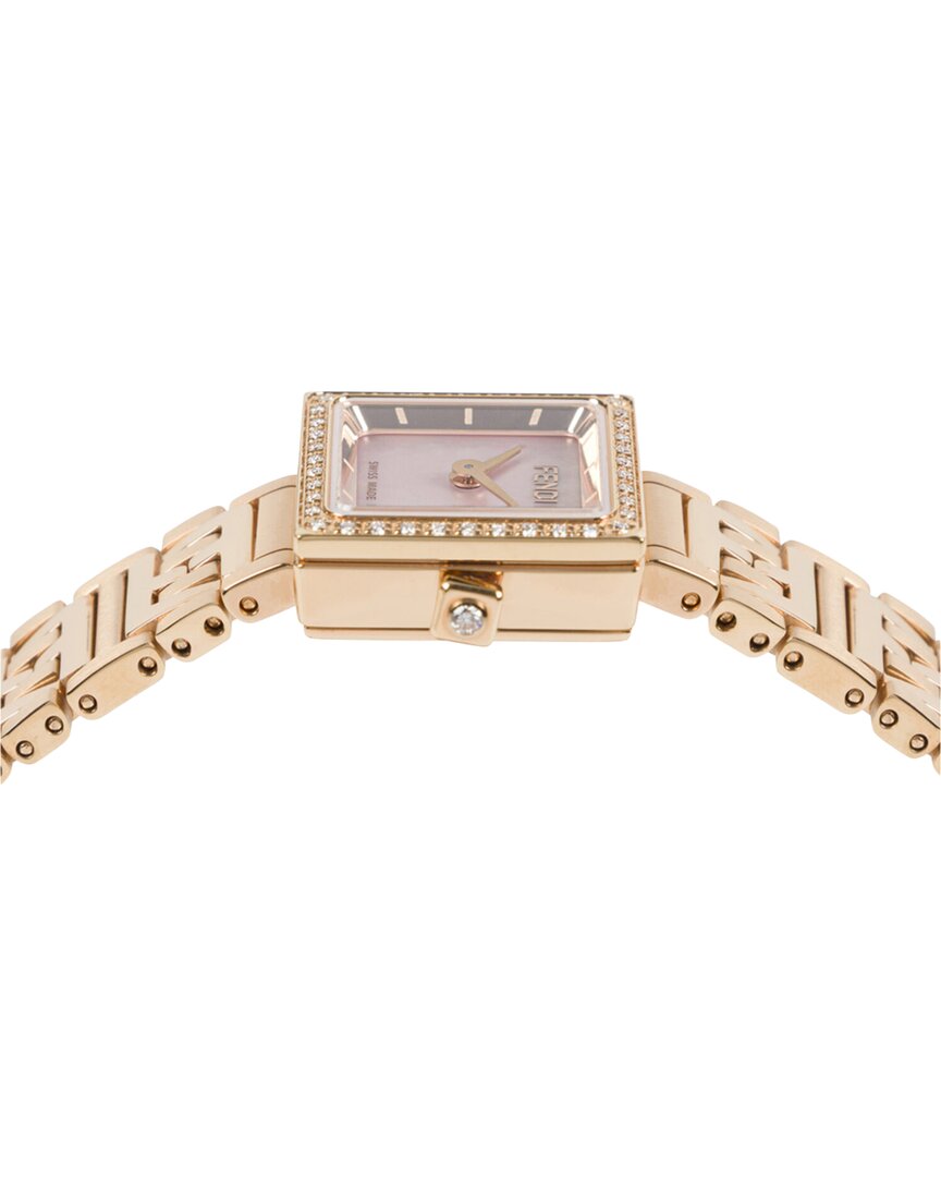 Fendi Women's Forever Square Diamond Watch