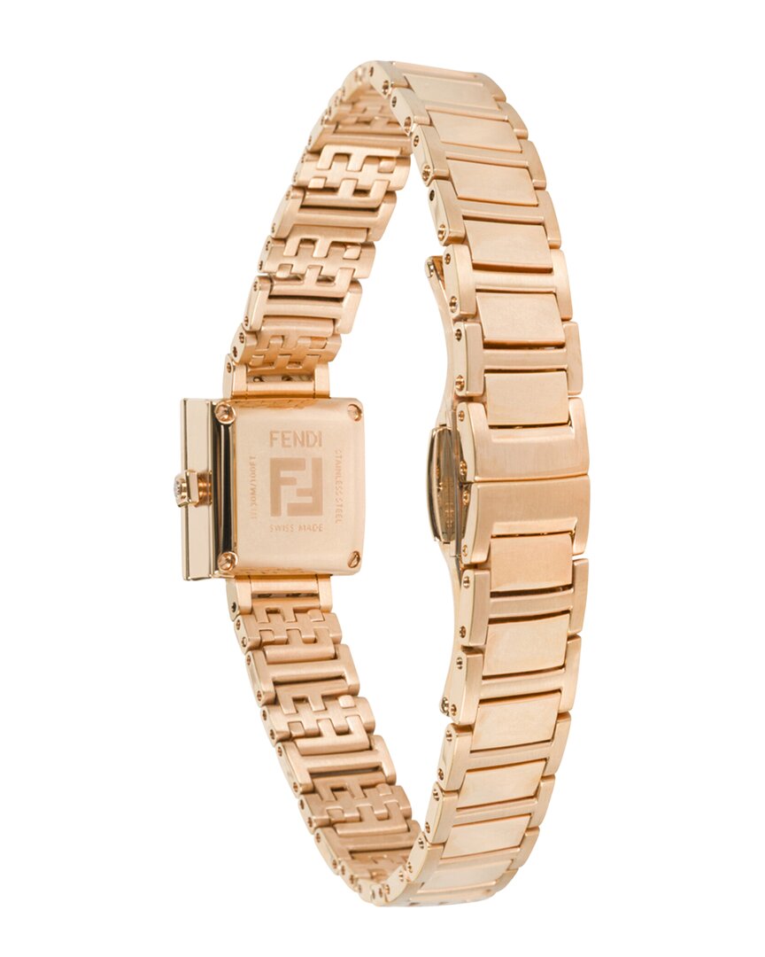 Fendi Women's Forever Square Diamond Watch