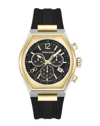 Ferragamo Men's Tonneau Chrono Watch