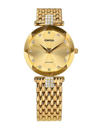 Jowissa Facet Strass Swiss Ladies Watch
