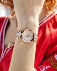 Jowissa Facet Strass Swiss Ladies Watch