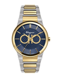 Ferragamo Men's Ferragamo Sapphire Watch