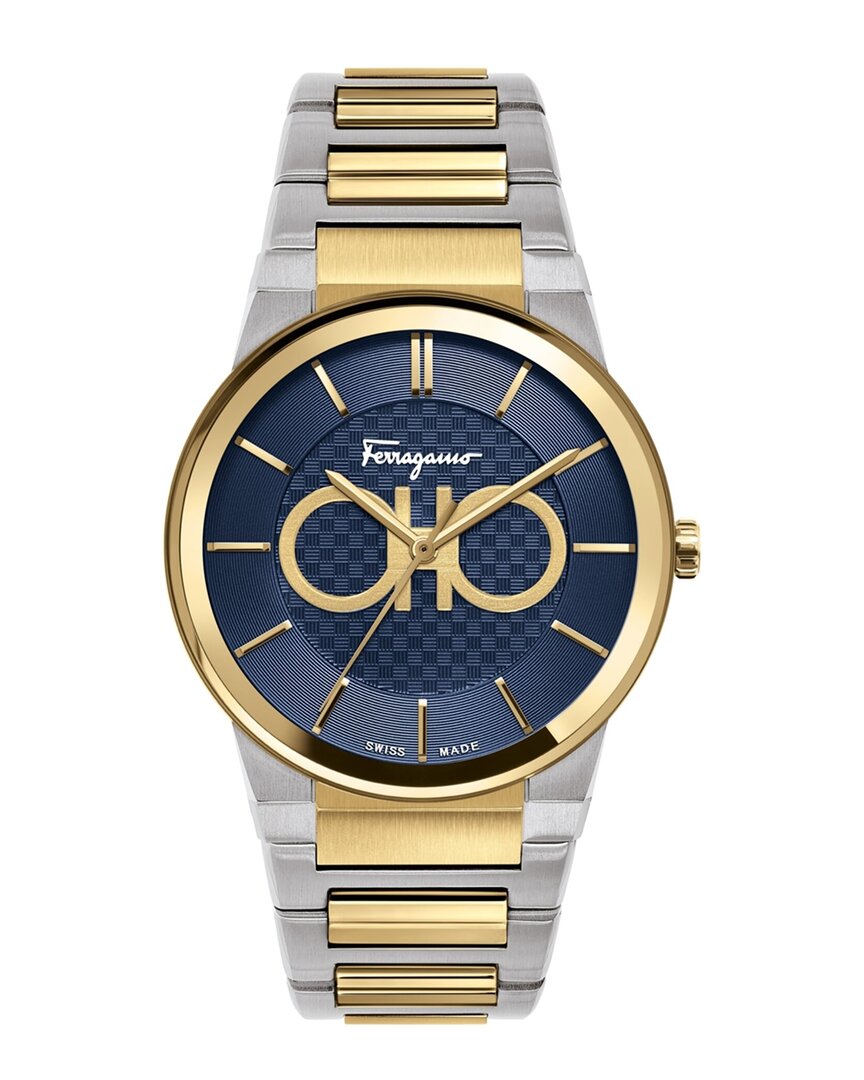 Ferragamo Men's Ferragamo Sapphire Watch