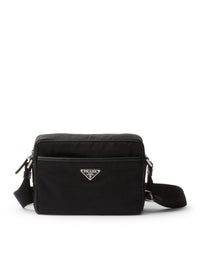 Prada Men Shoulder Bag In Re-Nylon And Saffiano